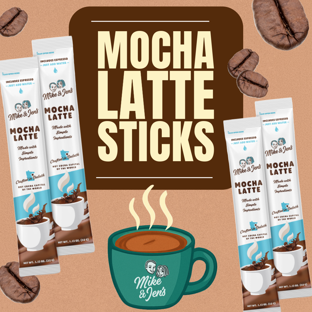 Case: Mocha Latte Sticks (96 total)