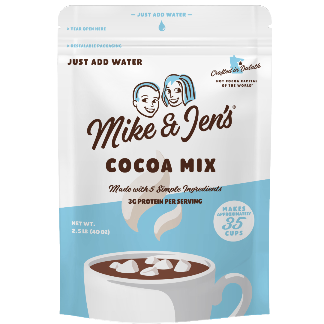 Case: Club-Size Hot Cocoa (8 bags) – Mike and Jen's Cocoa